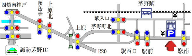 諏訪インター